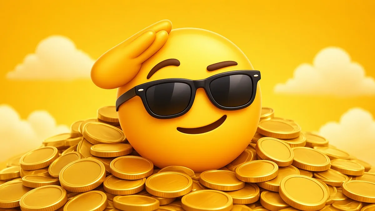 Sunglasses and coins